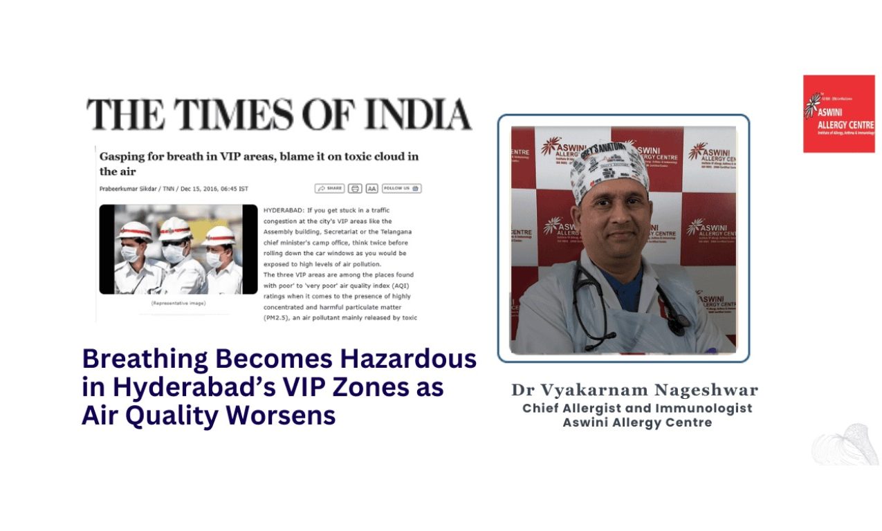 Breathing Becomes Hazardous in Hyderabad vip Zones as Air Quality Worsens